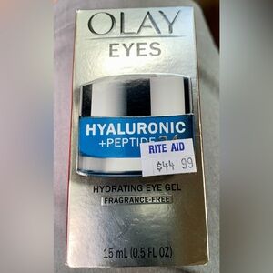 Olay Eyes Hyaluronic + Peptide 24 Fragrance Free Hydrating Eye Gel 15ml/.5 fl oz